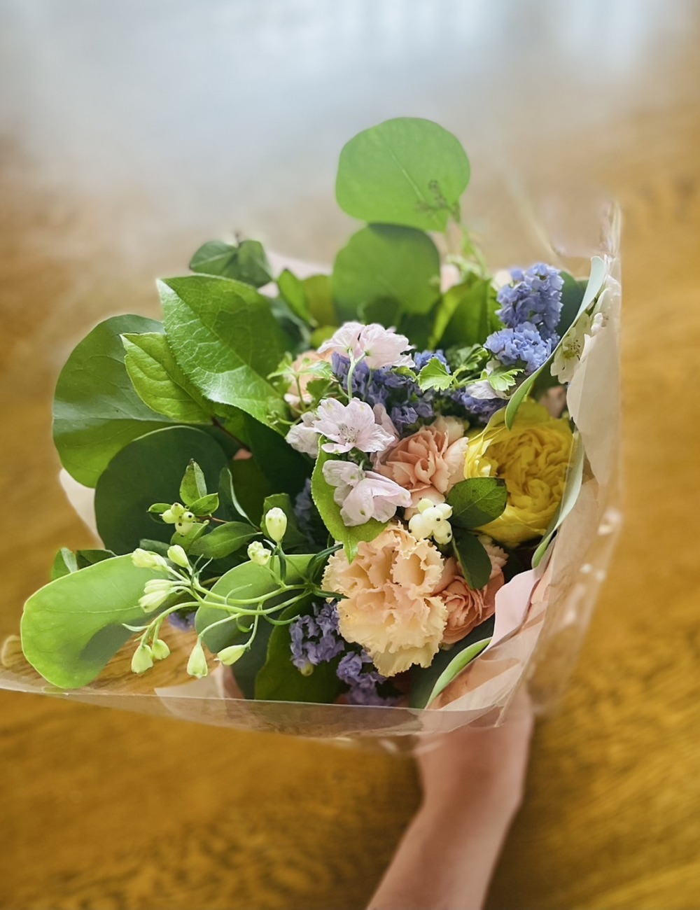 生花の花束講習